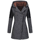 Rosemary™ | Asymmetrical Zipper Coat