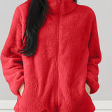 Gafi™ | Textured Fleece Jacket