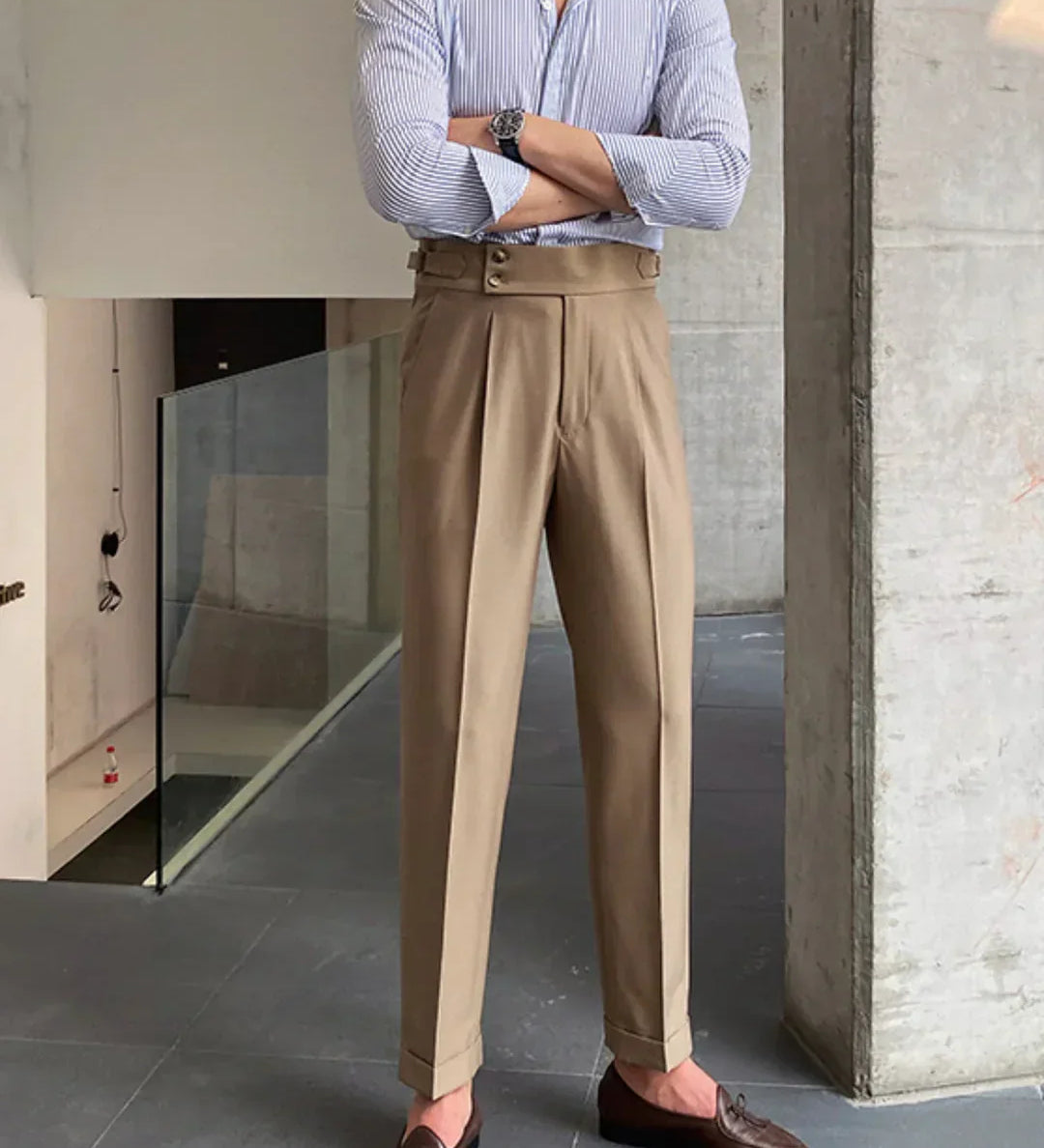 Moritz Retro-Inspired Trousers