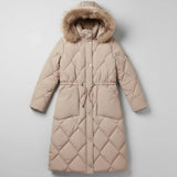 Tali v2™ | Faux-Fur Collar Quilted Wrap Puffer Coat