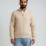 Givalli Zip-Front Sweater