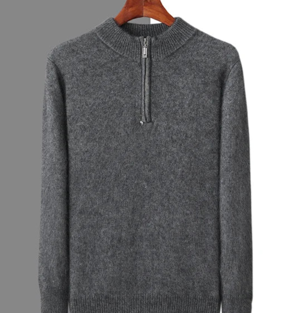 Genève Cashmere Zip Jacket