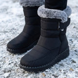 Lysandra™ | Quilted Faux-Fur Lined Winter Boots