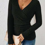 Lucia™ | Elegant Long Sleeve Top