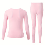 Celestine™ | Crew-Neck Top and Leggings Set
