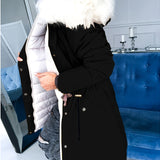 Olivia™ | Reversible Faux-Fur Hooded Parka Coat