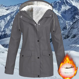Zara™ | Warm-Lined & Water-Resistant Hooded Parka Jacket
