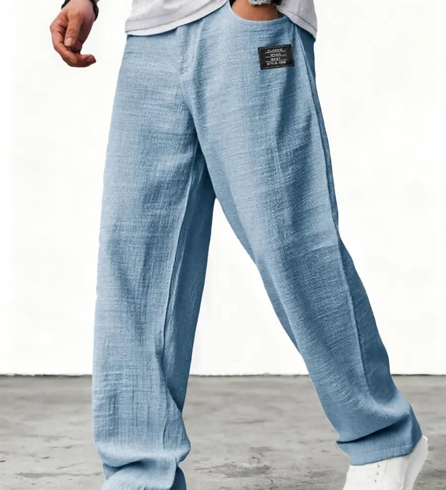 Lusitana Fashion - Relaxed Linen Trousers