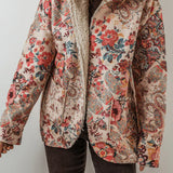 Jira™ | Double-Layered Paisley Pattern Jacket