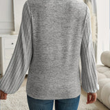 Lea™ | Elegant Lantern Sleeve Pullover