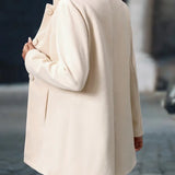 Joliette™ | Stand Collar Single Breasted Tailored Coat