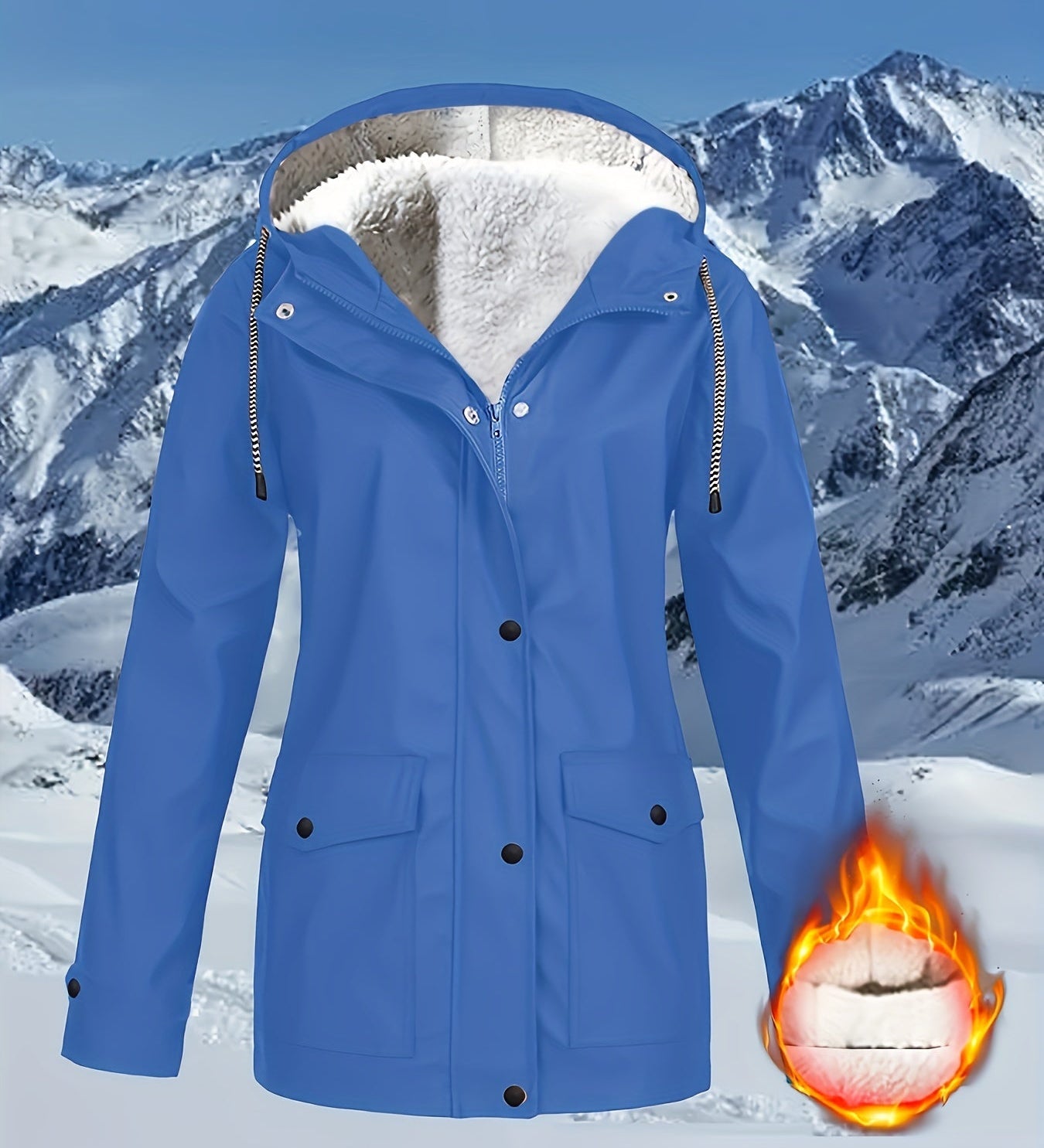 Zara™ | Warm-Lined & Water-Resistant Hooded Parka Jacket