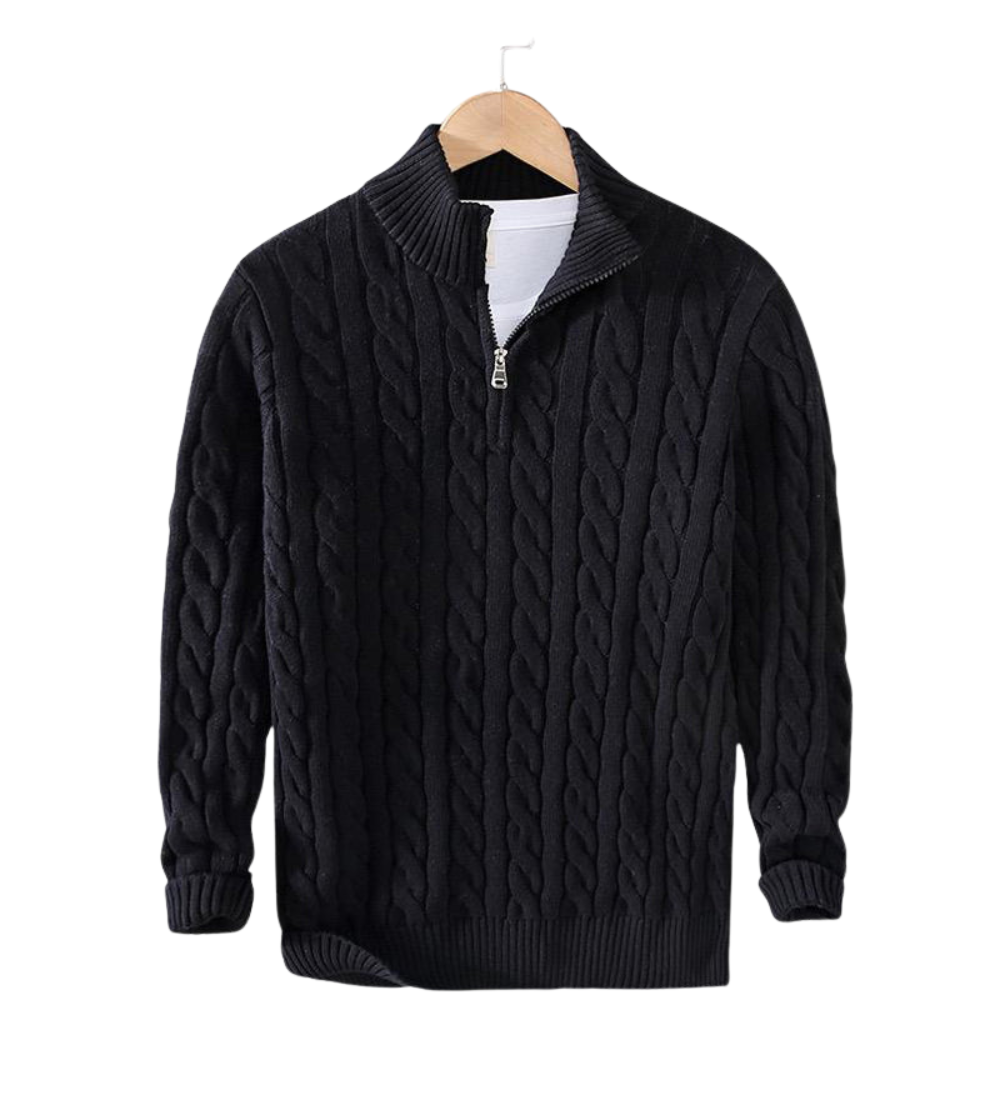 Givalli Zip-Front Sweater