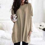 Edandi™ | Elegant Cotton Sweater with Pockets