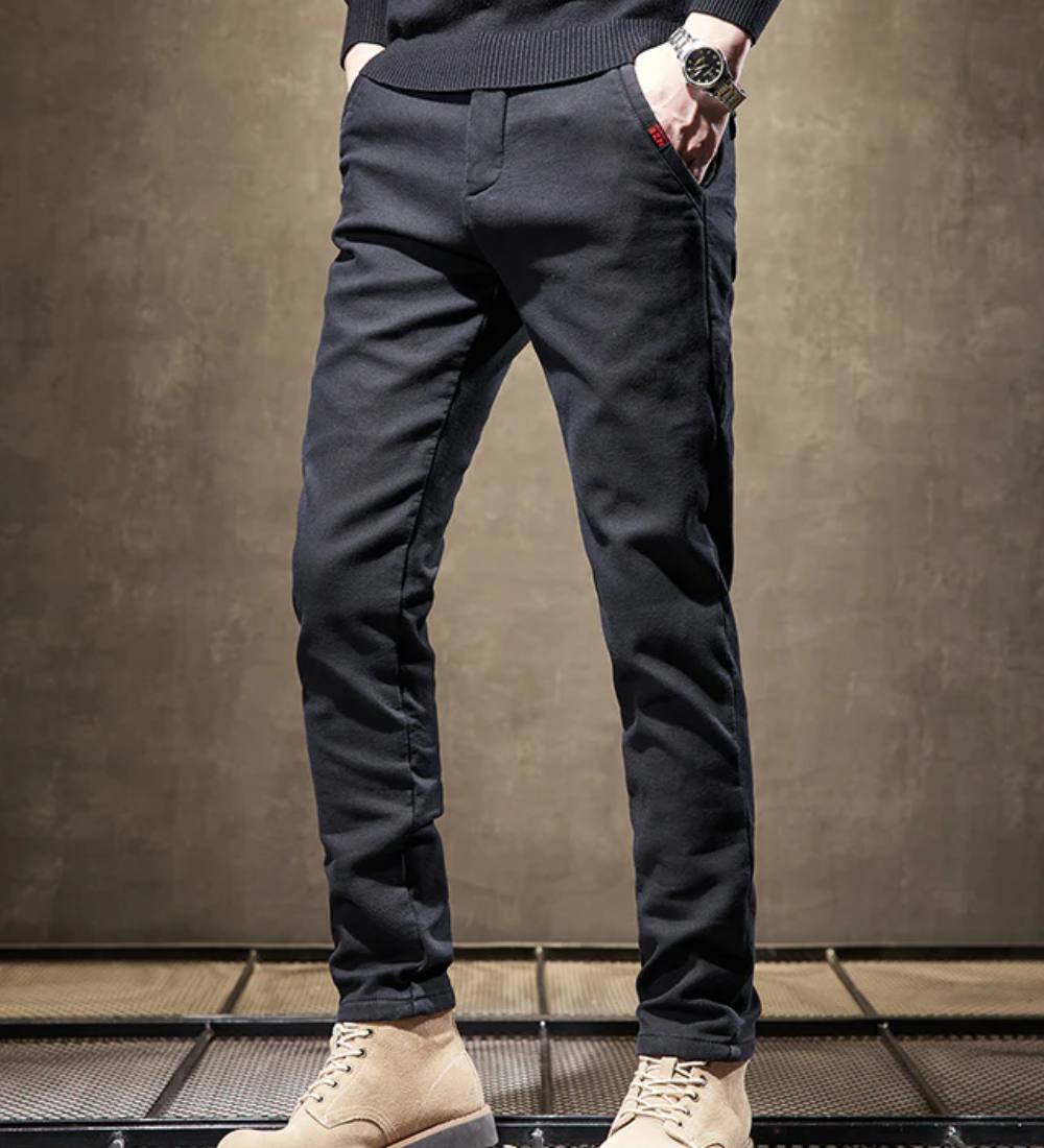 Relaxed Slim-Fit Trousers