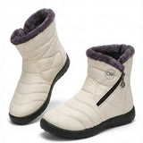 Lucero™ | Quilted Fleece-Lined Zip Winter Boots