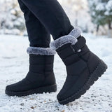 Lysandra™ | Quilted Faux-Fur Lined Winter Boots