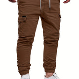 Men's Relaxed Fit Casual Trousers