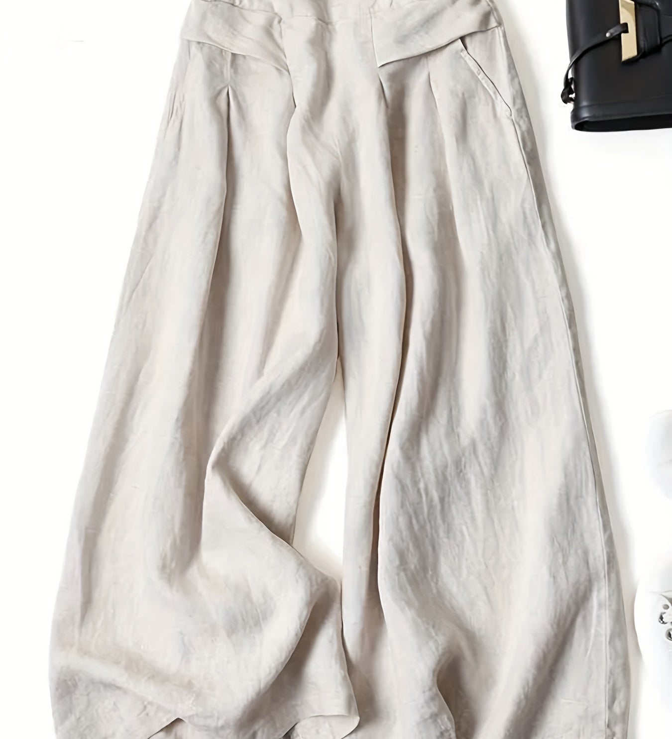 Jani™ | Retro Flared Linen Pants