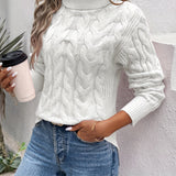 Anna™ | Elegant Round Neck Knit Sweater