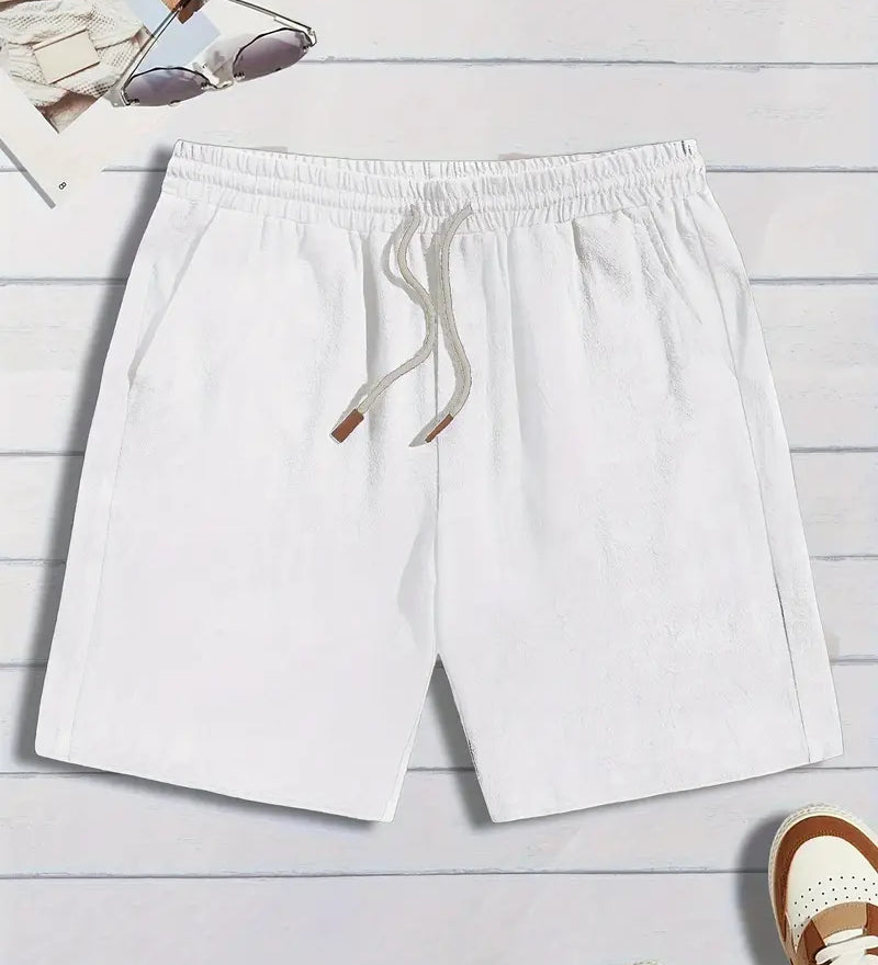Relaxed Linen Shorts