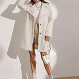 Lyra™ | Elegant Single-Breasted Coat