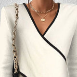 Luxurious V-Neck Sweater for Women