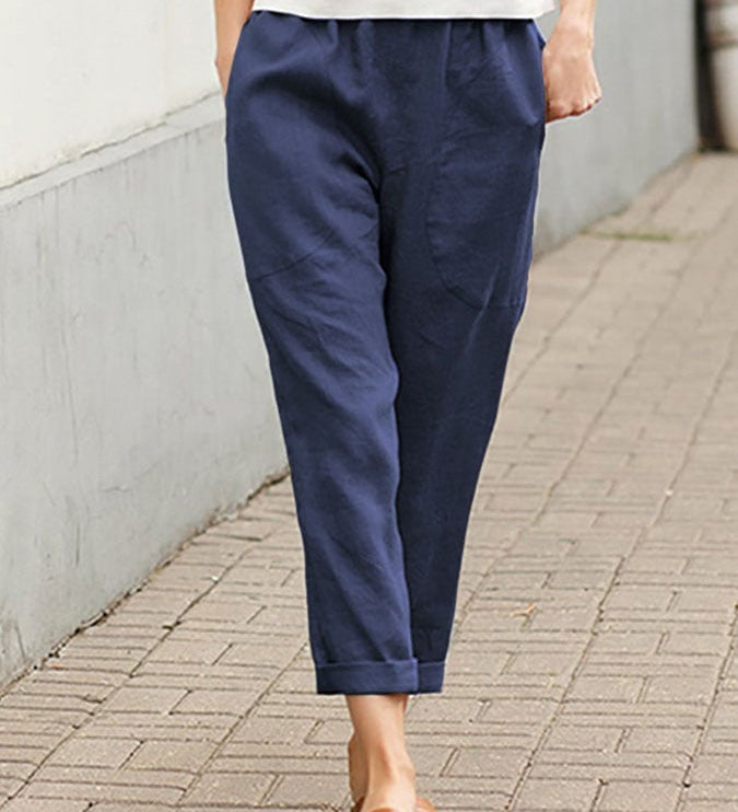 Quinn™ | Elegant Casual Cotton Pants