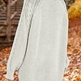 Liana™ | Elegant Cable Knit Sweater