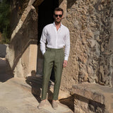 Gold Coast Lightweight Linen Trousers