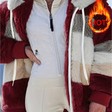 Islae™ | Elegant Faux Fur Hooded Jacket