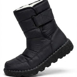 Marcelle™ | Quilted Fleece-Lined Strap Winter Boots