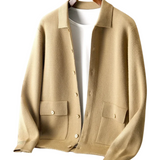 Janus Merino Wool Knit Cardigan