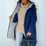 Giselle™ | Hooded Quilted Longline Puffer Coat