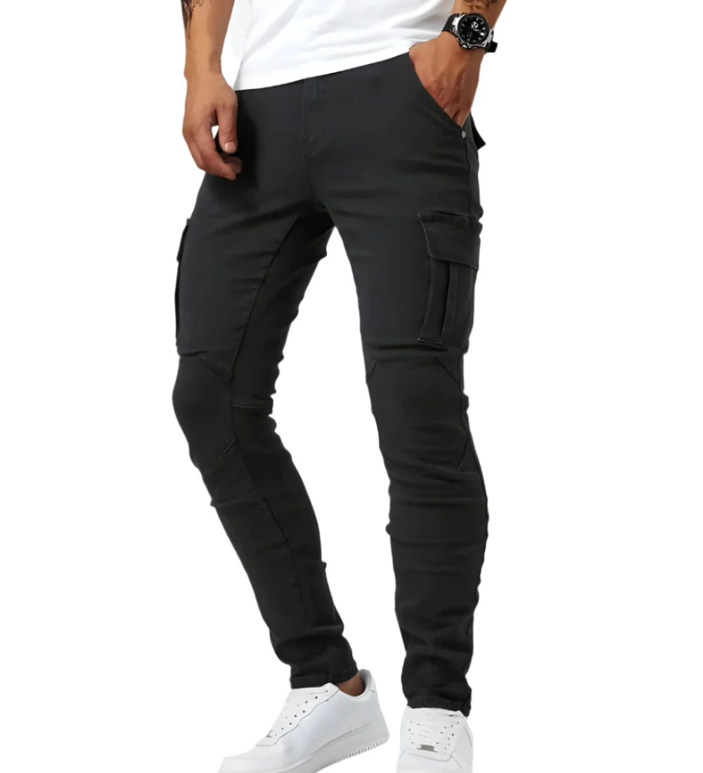 Marino Stretch Cargo Trousers