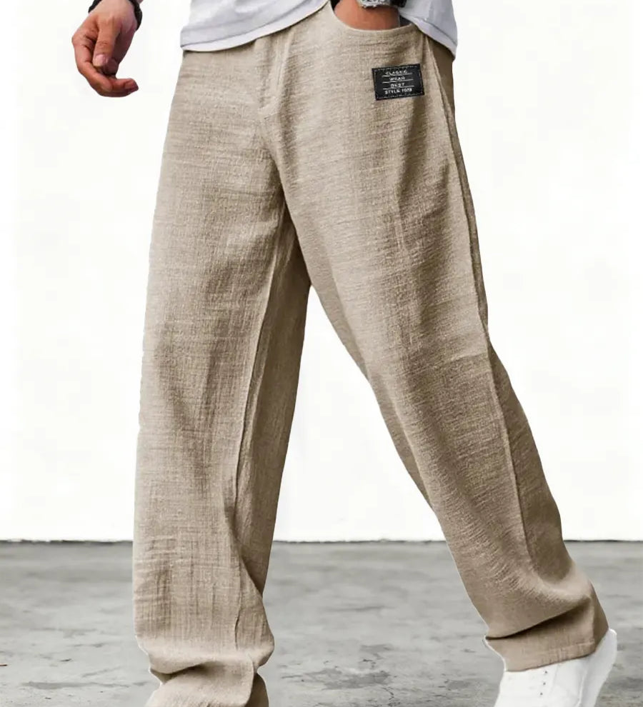 Lusitana Fashion - Relaxed Linen Trousers
