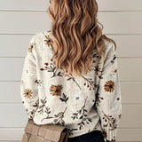 Carine™ | Elegant Floral Cardigan