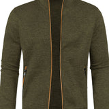 Stylish Men's Knit Cardigan