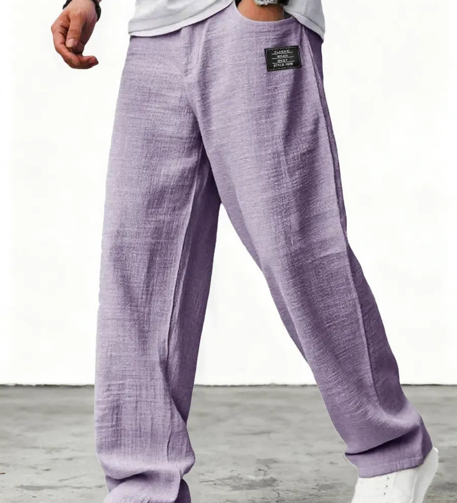 Lusitana Fashion - Relaxed Linen Trousers