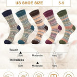 Thermal Fashion Wool Socks (5-Pack)
