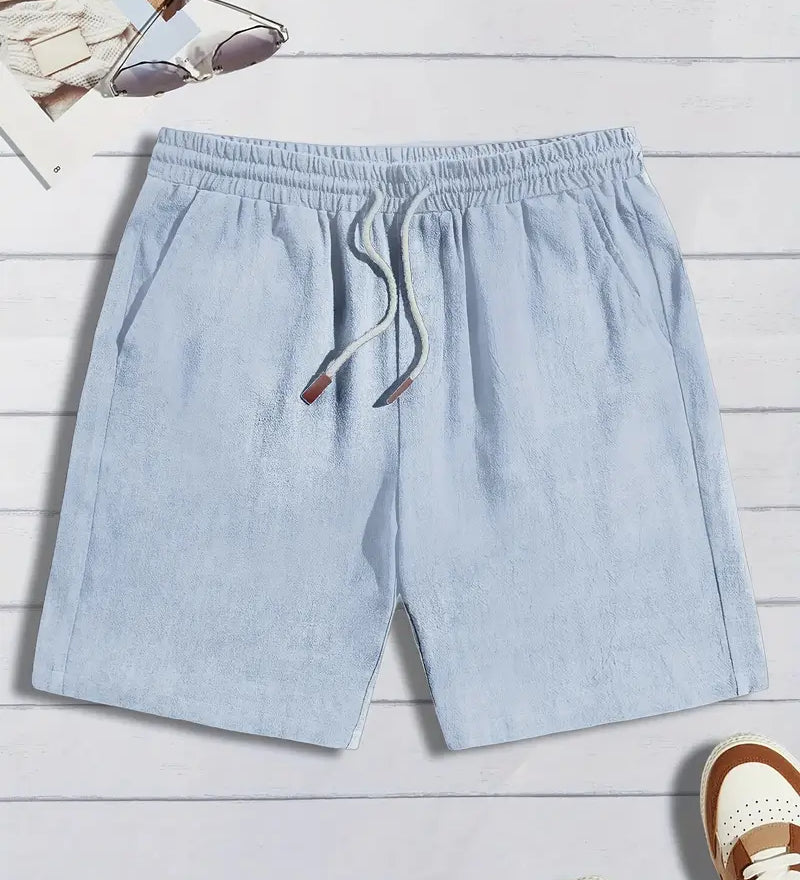 Relaxed Linen Shorts