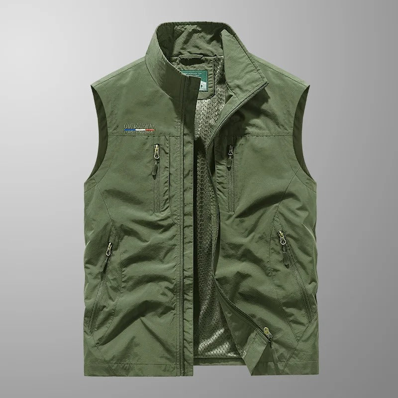 Lusitanian Fashion - Lightweight Utility Vest for Enhanced Breathability