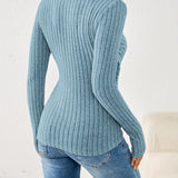 Lucia™ | Elegant Long Sleeve Top