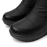 Caroline™ | Quilted faux-fur cuff knee-high snow boots