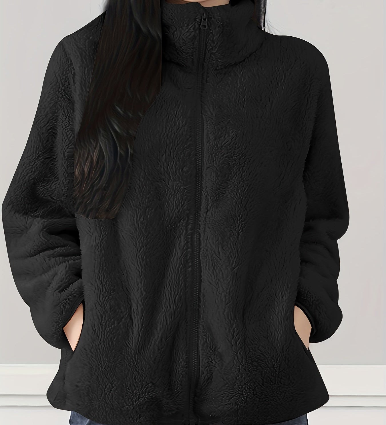 Gafi™ | Textured Fleece Jacket