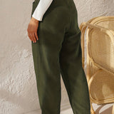 Casual Women's High-Waisted Pants