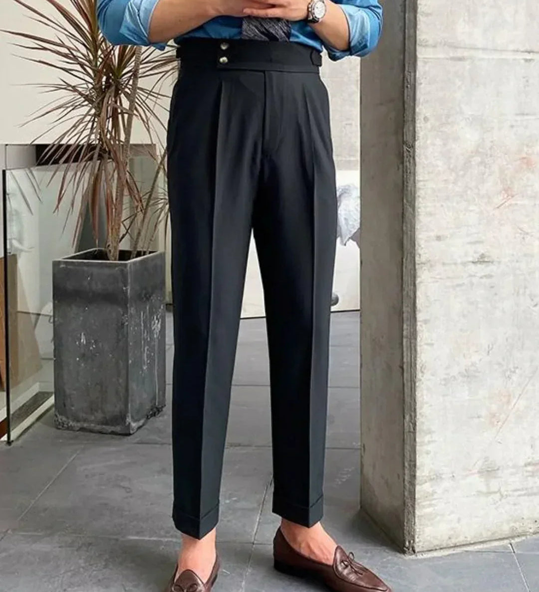 Moritz Retro-Inspired Trousers