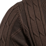 Men's Premium Button-Up Wool Cardigan