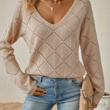 Christina™ | Casual V-Neck Sweater
