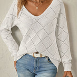 Christina™ | Casual V-Neck Sweater